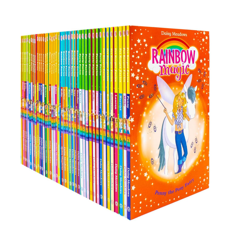 Rainbow Magic 42 Books Collection Set by Daisy Meadows - 6 Series Included - Fiction - Paperback
