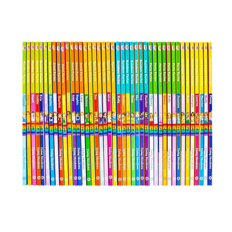 Rainbow Magic 42 Books Collection Set by Daisy Meadows - 6 Series Included - Fiction - Paperback