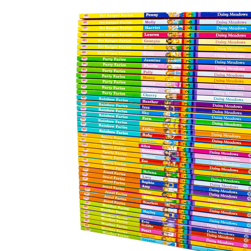 Rainbow Magic 42 Books Collection Set by Daisy Meadows - 6 Series Included - Fiction - Paperback
