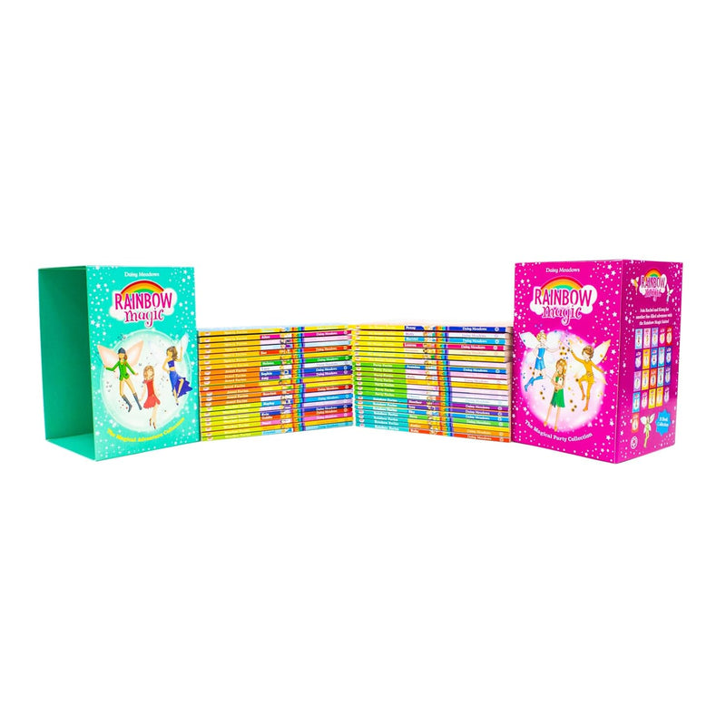 Rainbow Magic 42 Books Collection Set by Daisy Meadows - 6 Series Included - Fiction - Paperback