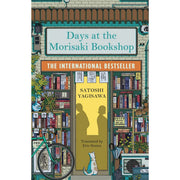 Three paperback books from the Timeless Tokyo Bookshop Tales collection by Satoshi Yagisawa, featuring cozy Jinbocho fiction stories.