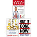 Brian Tracy Collection 3 Books Set (The Psychology of Selling, Get Rich Now, Get It Done Now) - The Book Bundle
