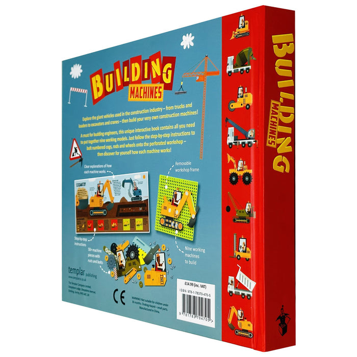 Building Machines: Build Your Own Working Machines Hardcover - The Book Bundle