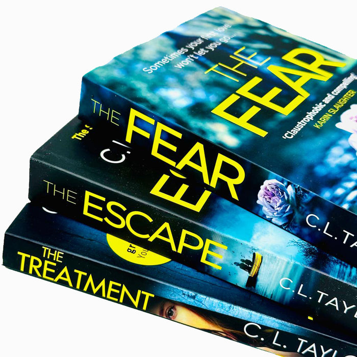 C.L. Taylor 3 Books Collection Set (The Fear, The Escape, The Treatment) - The Book Bundle