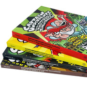 Captain Underpants Series 9-12: 4 Books Collection Set By Dav Pilkey(Terrifying Return of Tippy Tinkletrousers) - The Book Bundle