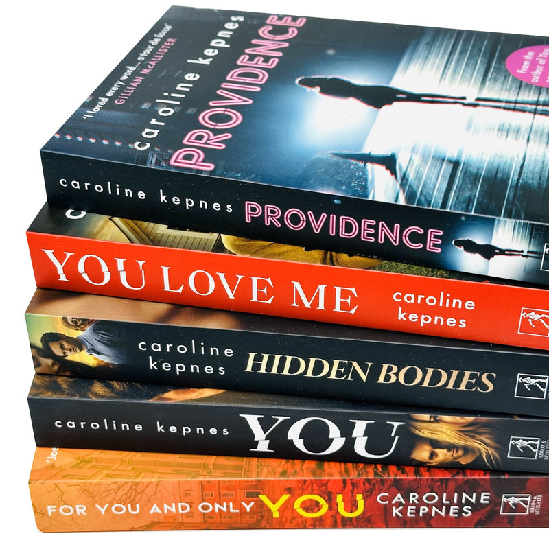 You Series Collection 5 Books Set by Caroline Kepnes Hidden Bodies, For You Only - The Book Bundle