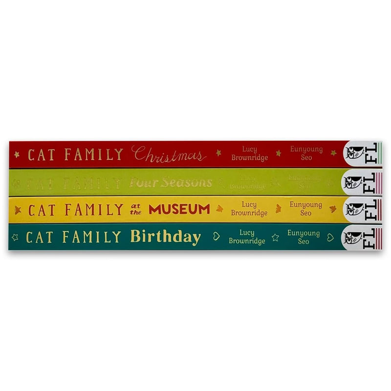 The Cat Family Series 4 Books Collection Set by Lucy Brownridge - Fiction - Hardback