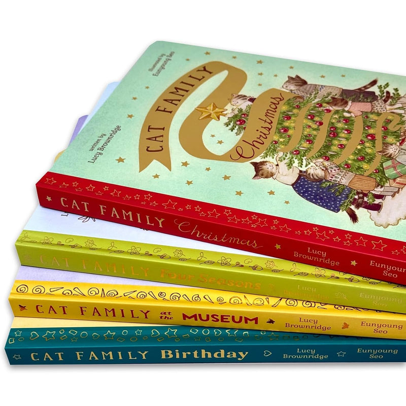 The Cat Family Series 4 Books Collection Set by Lucy Brownridge - Fiction - Hardback