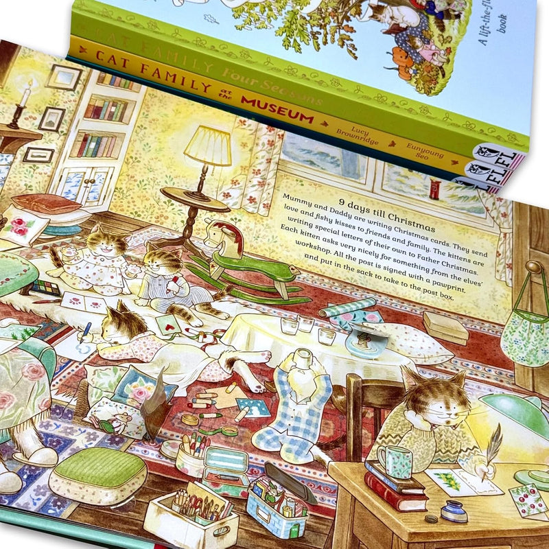 The Cat Family Series 4 Books Collection Set by Lucy Brownridge - Fiction - Hardback