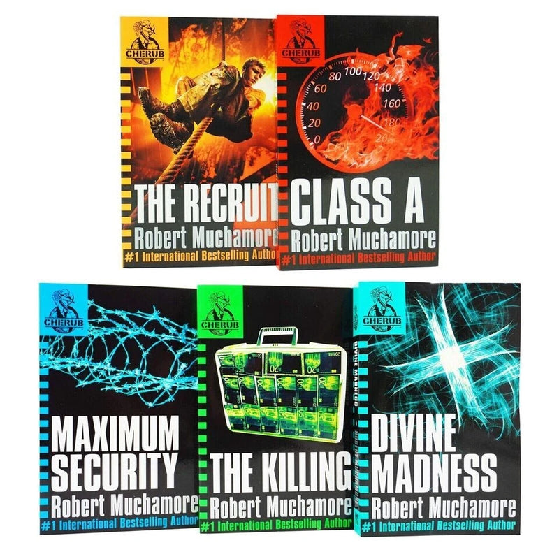 Cherub Series Books 1 - 5 Collection Set by Robert Muchamore - The Book Bundle