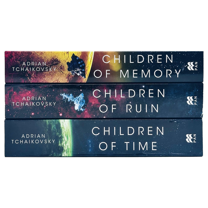Children of Time Series 3 Books Collection Set (Children of Time, Children of Ruin, Children of Memory) - The Book Bundle