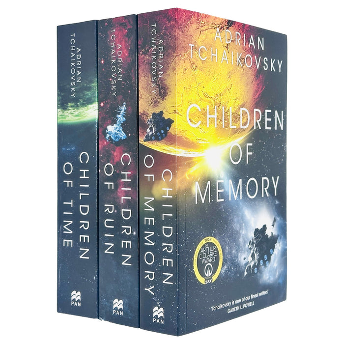 Children of Time Series 3 Books Collection Set (Children of Time, Children of Ruin, Children of Memory) - The Book Bundle