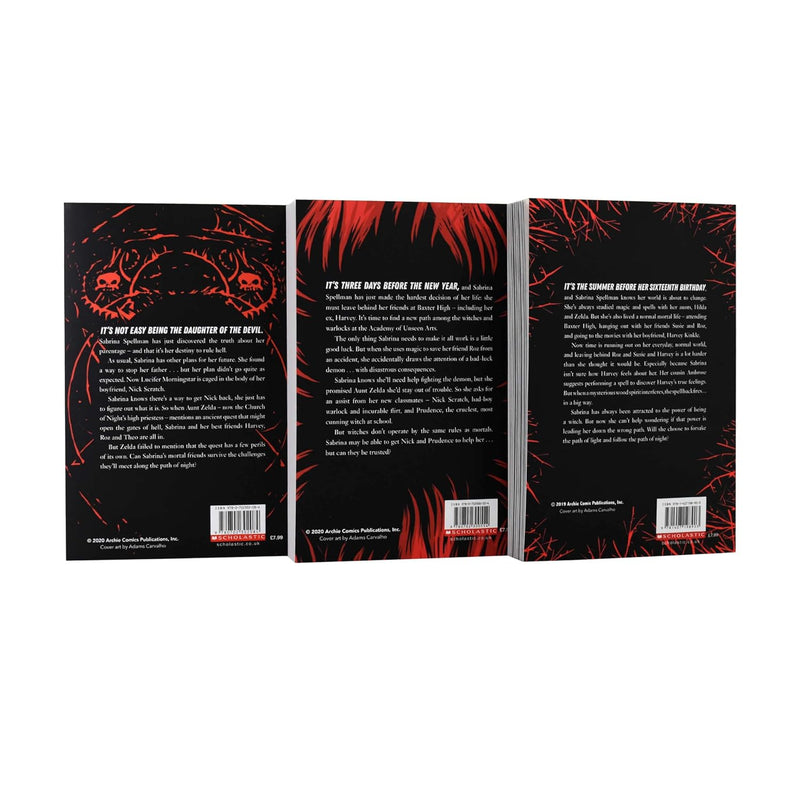 The Chilling Adventure of Sabrina Series 3 Books Collection Set By Sarah Brennan