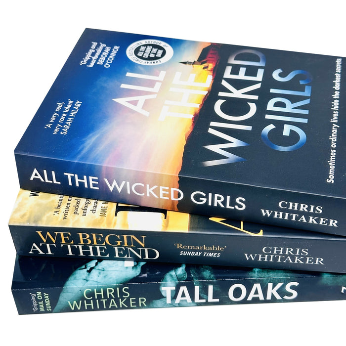 Chris Whitaker Collection 3 Books Set (We Begin at the End, Tall Oaks, All The Wicked Girls) - The Book Bundle