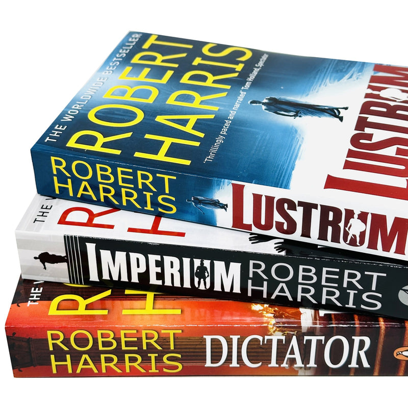Cicero Trilogy Robert Harris Collection 3 Books Set (Imperium, Lustrum, Dictator) - The Book Bundle