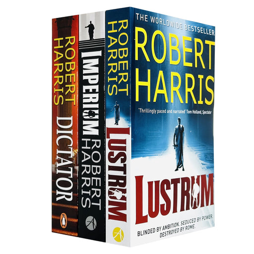 Cicero Trilogy Robert Harris Collection 3 Books Set (Imperium, Lustrum, Dictator) - The Book Bundle