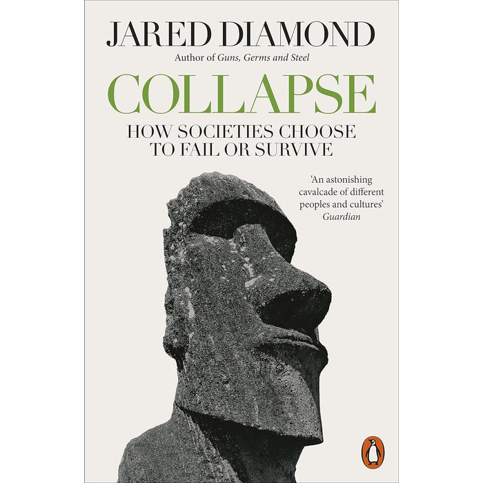 Jared Diamond 3 Books Collection Set(Upheaval, Collapse Guns, Germs and Steel) - The Book Bundle