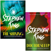 Stephen King The Shining and Doctor Sleep collection set of two paperback fiction books by Hodder Paperbacks.