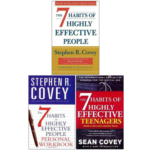 Stephen R.Covey 3 Books Collection Set (The 7 Habits of Highly Effective People) - The Book Bundle
