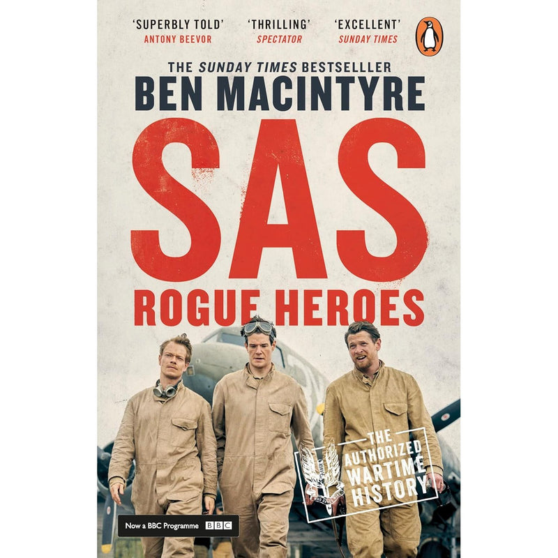 Ben MacIntyre Collection 2 Books Set (Colditz Prisoners of the Castle & SAS Rogue Heroes) - The Book Bundle