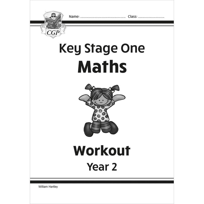 CGP Books KS1 New Curriculum Year 2 Collection 3 Books Set - The Book Bundle