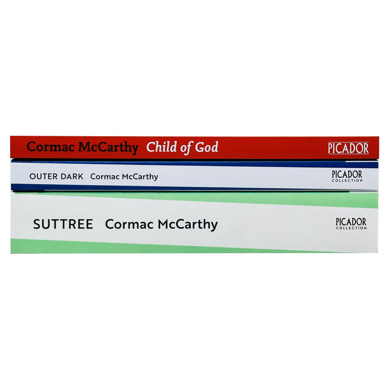 Cormac McCarthy Collection 3 Books Set *(Suttree, Outer Dark, Child of God ) - The Book Bundle