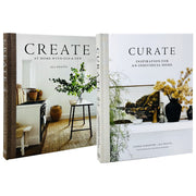 Lynda Gardener, Ali Heath 2 Books Set Curate, Create At Home with Old Hardcover - The Book Bundle