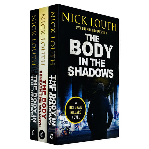 DCI Craig Gillard Crime Thrillers Series Collection 3 Books Set by Nick Louth - The Book Bundle