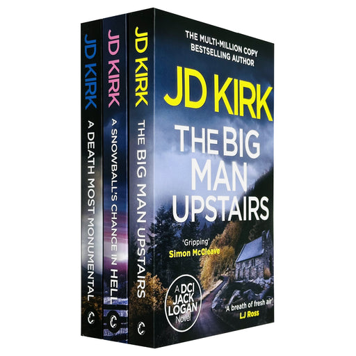 DCI Logan Crime Thrillers 7-9: 3 Books Collection Set By JD Kirk (A Snowball's Chance in Hell) - The Book Bundle