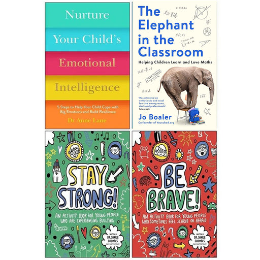 Emotional Intelligence, Elephant in Classroom, Stay Strong!, Be Brave! 4 Books Set - The Book Bundle