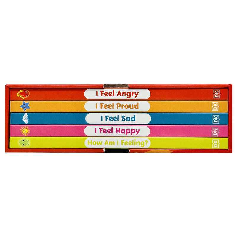 My Little Box of Emotions 5 Books Collection Box Set(I Feel Angry, I Feel Proud, I Feel Sad, I Feel Happy & How Am I Feeling?) - The Book Bundle