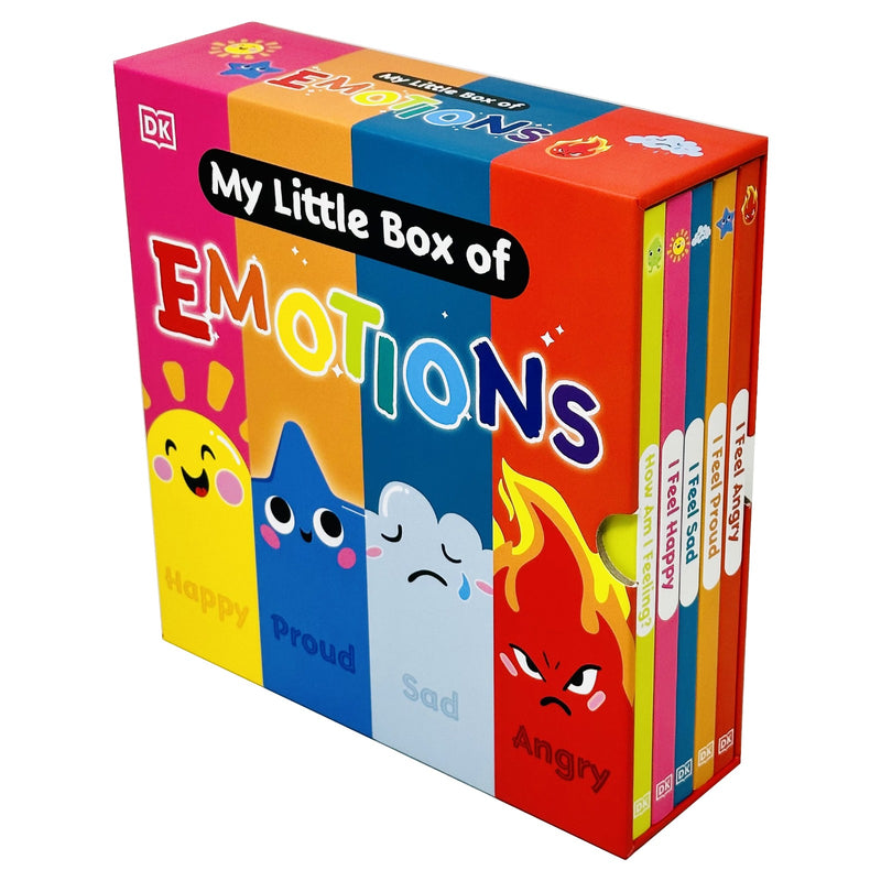 My Little Box of Emotions 5 Books Collection Box Set(I Feel Angry, I Feel Proud, I Feel Sad, I Feel Happy & How Am I Feeling?) - The Book Bundle