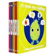 My Little Box of Emotions 5 Books Collection Box Set(I Feel Angry, I Feel Proud, I Feel Sad, I Feel Happy & How Am I Feeling?) - The Book Bundle