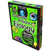 DK Seriously Brilliant Biology 3 Books Box Set (The Body Book ,The DNA Book & The Bacteria Book) - The Book Bundle