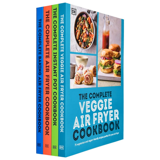 DK The Complete Air Fryer Cookbook 4 Books Collection Set (The Complete Veggie Air Fryer Cookbook) - The Book Bundle