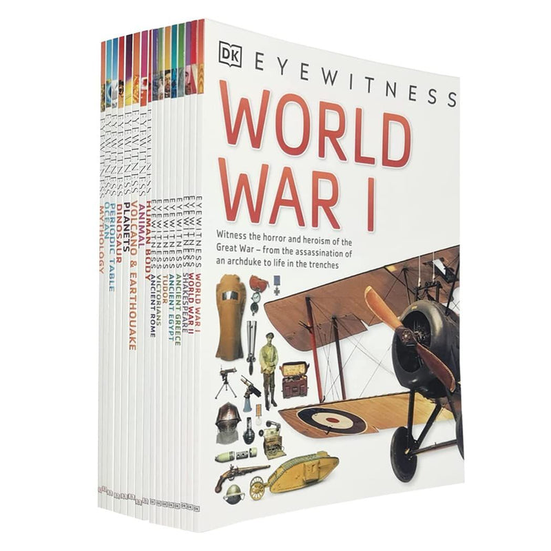 DK Eyewitness Collection 16 Books Collection Set by DK - Fiction - Paperback