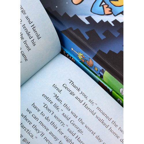 Dav Pilkey's Hero Collection: 3-Book Set Hardcover (Captain Underpants #1, Dog Man #1, Cat Kid Comic Club #1) - The Book Bundle