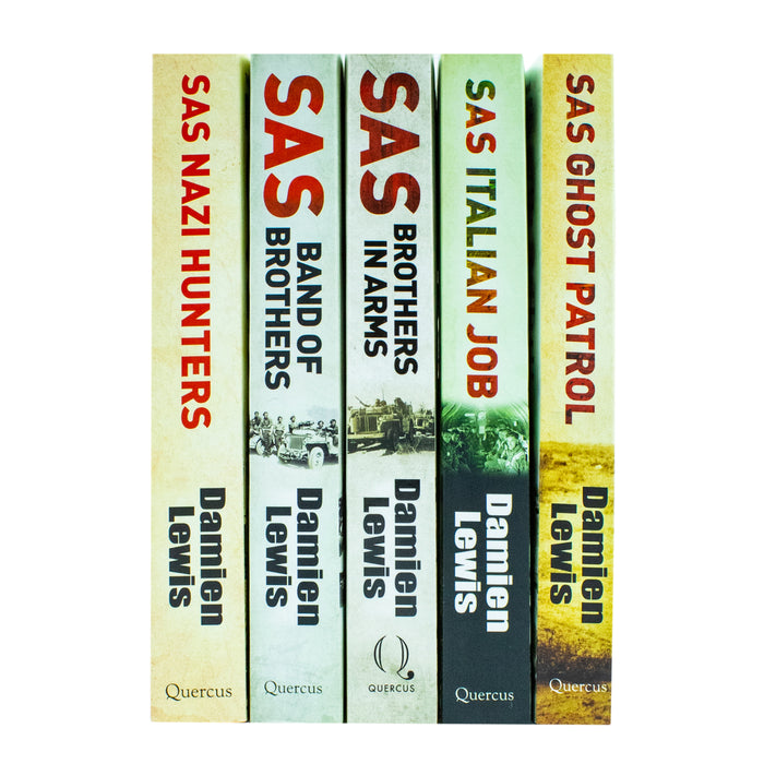 Damien Lewis SAS Collection 5 Books Set (Nazi Hunters, Italian Job) - The Book Bundle
