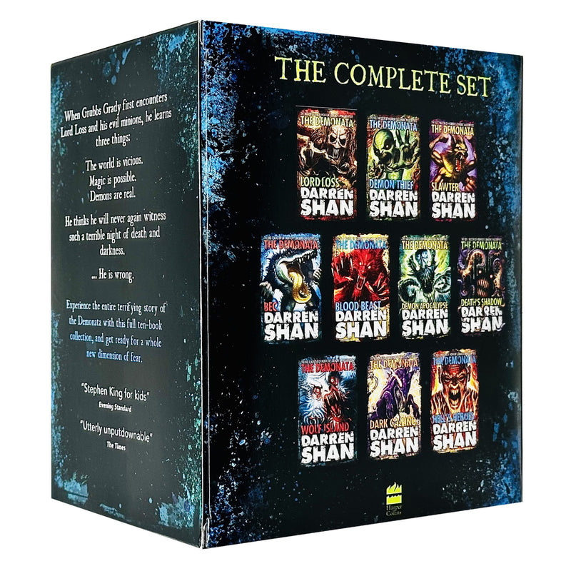Darren Shan The Demonata 10 Books Collection Pack Set Brand New Demon - The Book Bundle