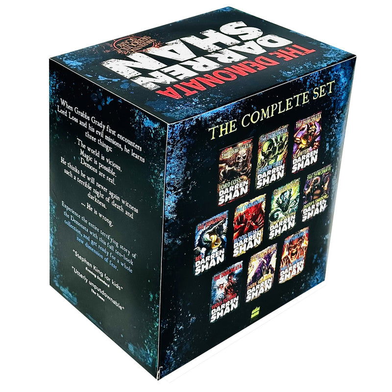Darren Shan The Demonata 10 Books Collection Pack Set Brand New Demon - The Book Bundle