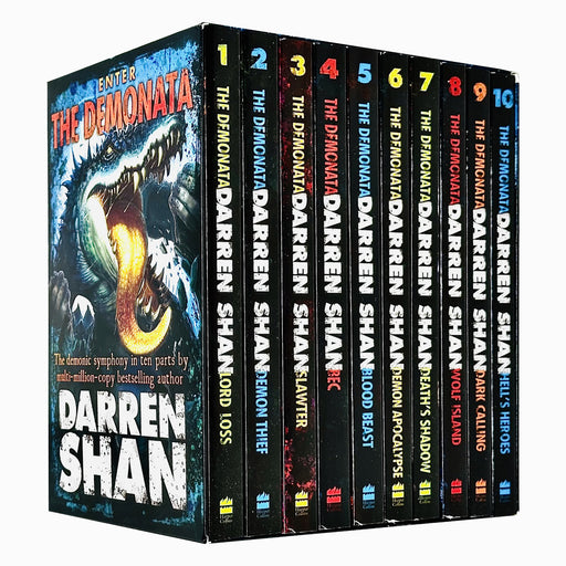 Darren Shan The Demonata 10 Books Collection Pack Set Brand New Demon - The Book Bundle
