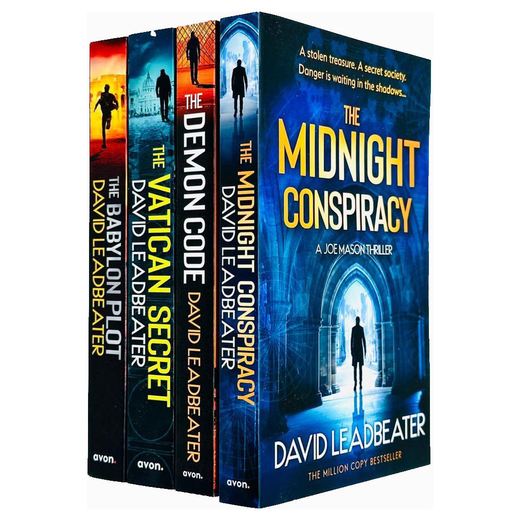 David Leadbeater Joe Mason Series 4 Books Collection Set (The Babylon