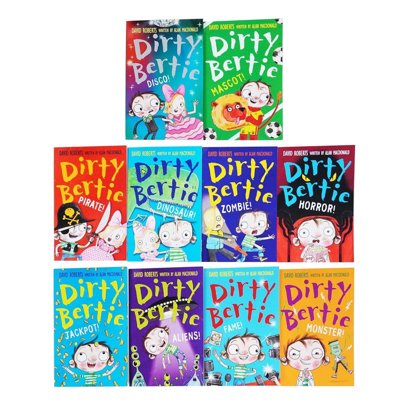 Dirty Bertie Series 2 & 3 Collection 20 Books Set (Book 11-30) - The Book Bundle