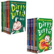 Dirty Bertie Series 2 & 3 Collection 20 Books Set (Book 11-30) - The Book Bundle