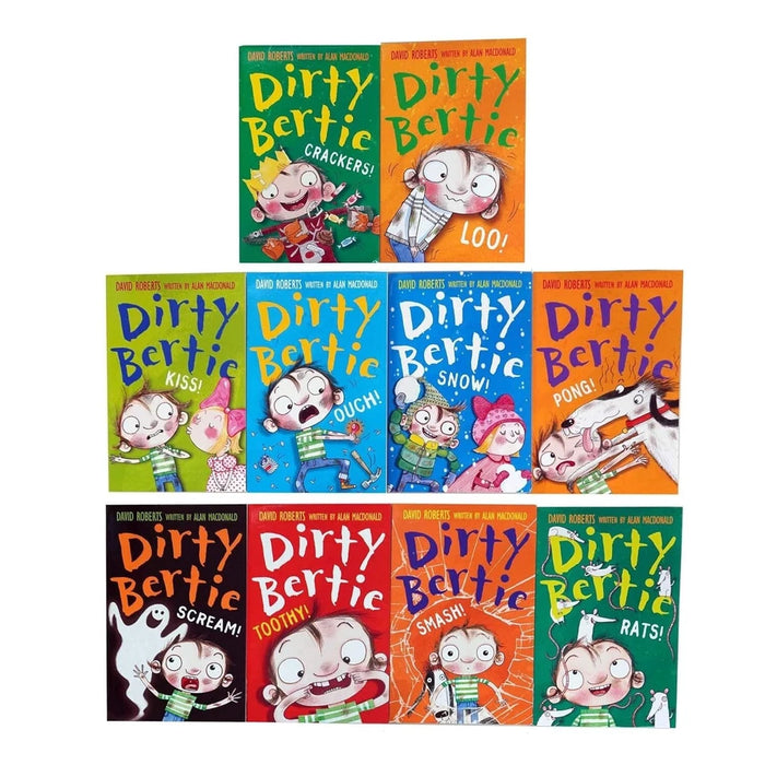 Dirty Bertie Series 2 & 3 Collection 20 Books Set (Book 11-30)