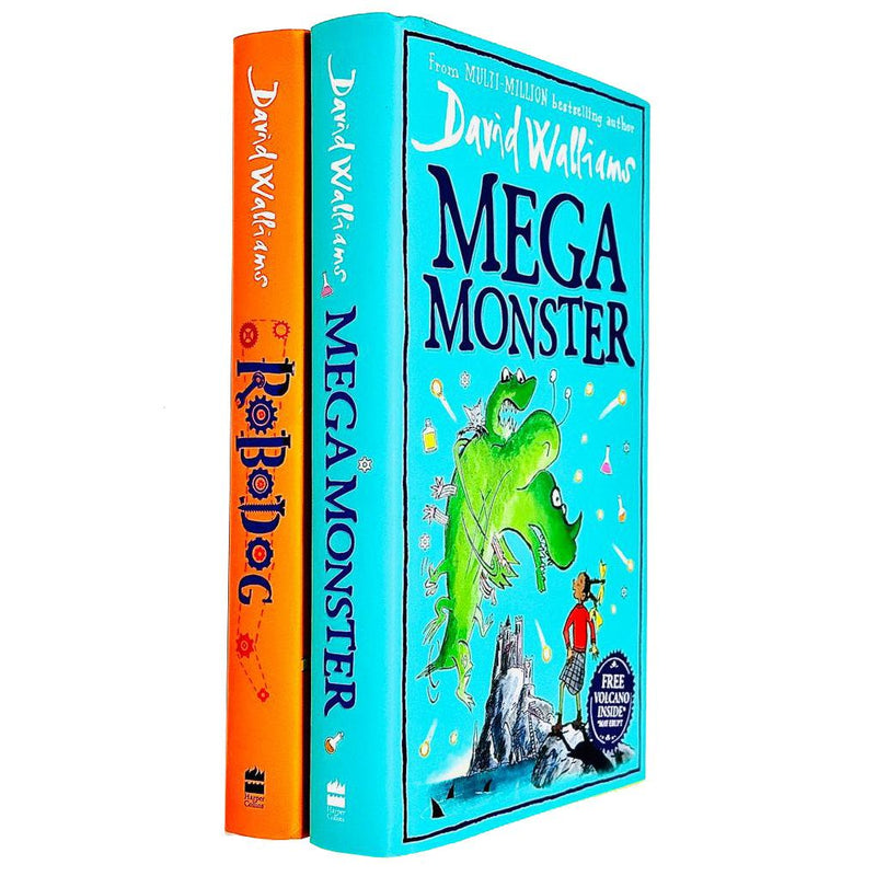 David Walliams Collection 2 Books Set (Megamonster & Robodog) - The Book Bundle