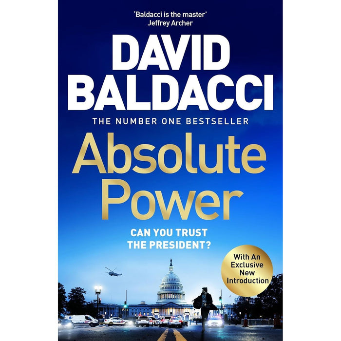David Baldacci Collection 3 Books Set (Total Control, Absolute Power, The Winner) - The Book Bundle
