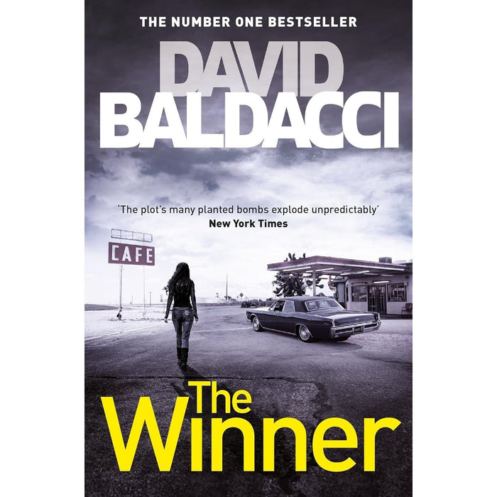 David Baldacci Collection 3 Books Set (Total Control, Absolute Power, The Winner) - The Book Bundle