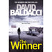 David Baldacci Collection 3 Books Set (Total Control, Absolute Power, The Winner) - The Book Bundle