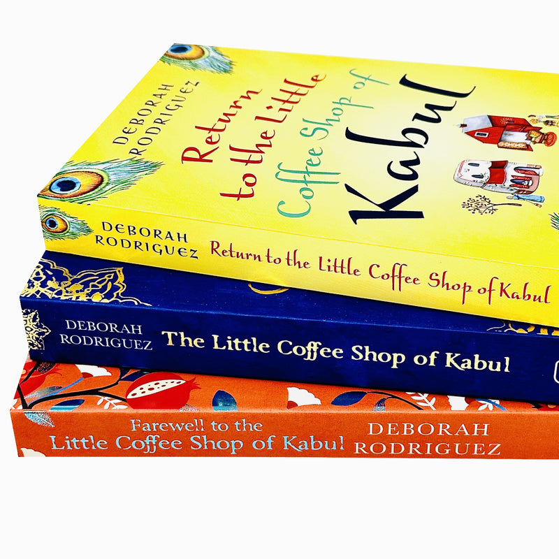 The Little Coffee Shop of Kabul Series 3 Books Collection Set - The Book Bundle